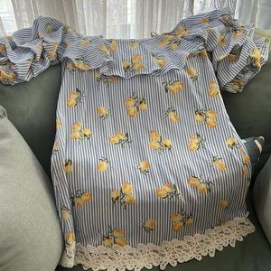 Summer off the shoulder dress